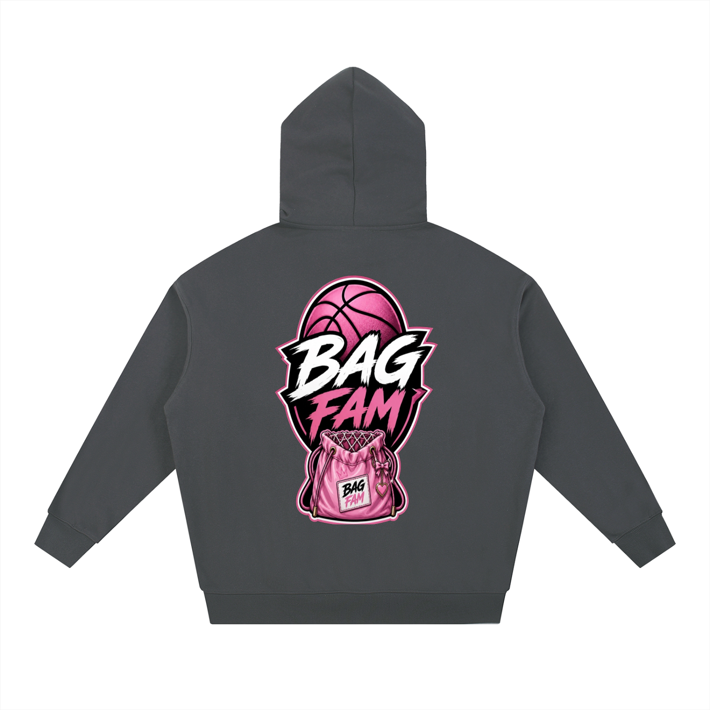 BAG FAM Women's (Heavyweight Hoodie)