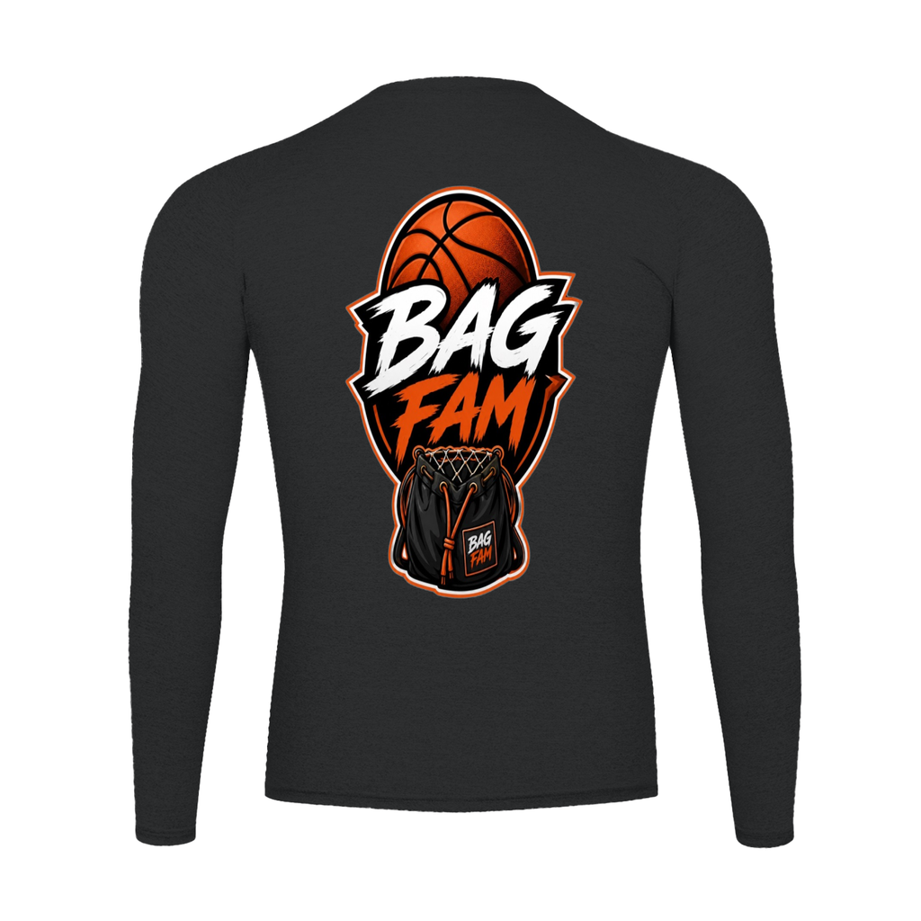 BAG FAM Men's (compression Long Sleeve T-Shirt)