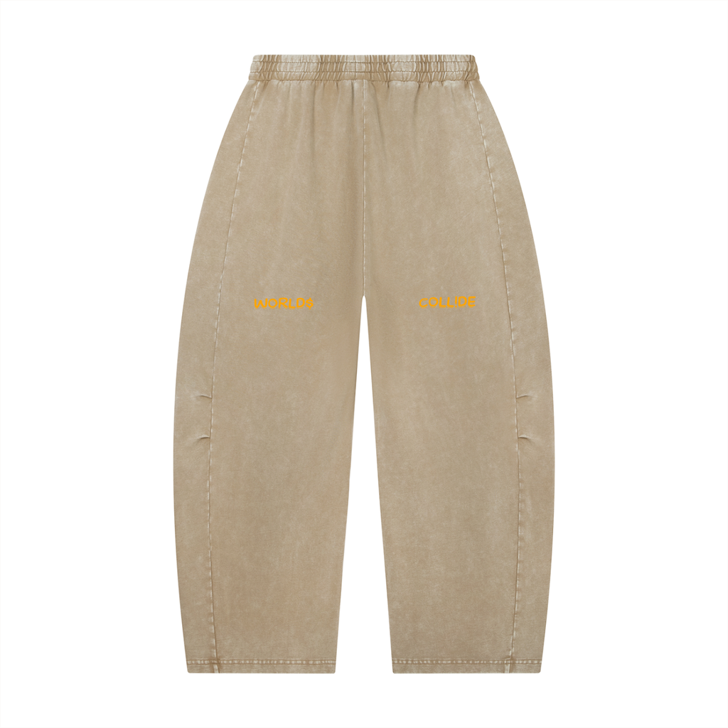 BAG FAM'S  (WORLDS/COLLIDE NYC Barrel Leg Pants) UNISEX