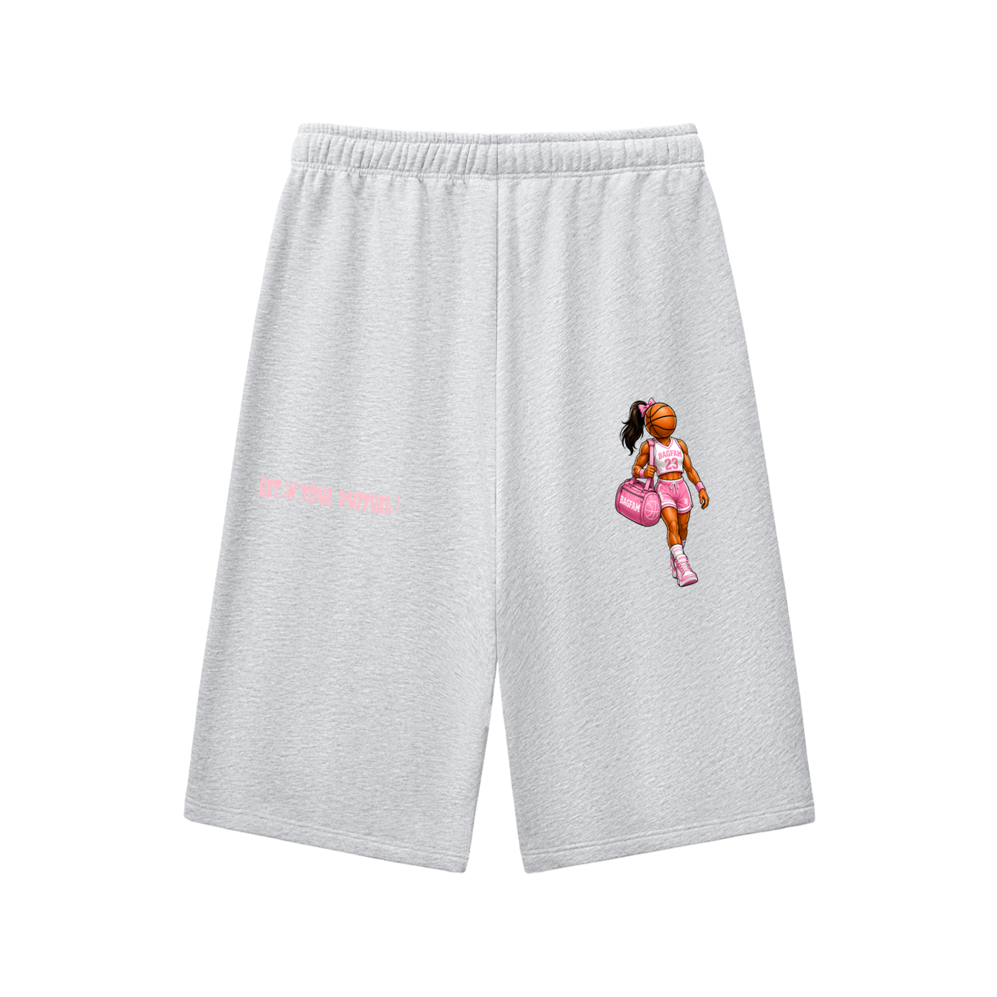 BAG FAM Women's (Cropped Sweatpants)