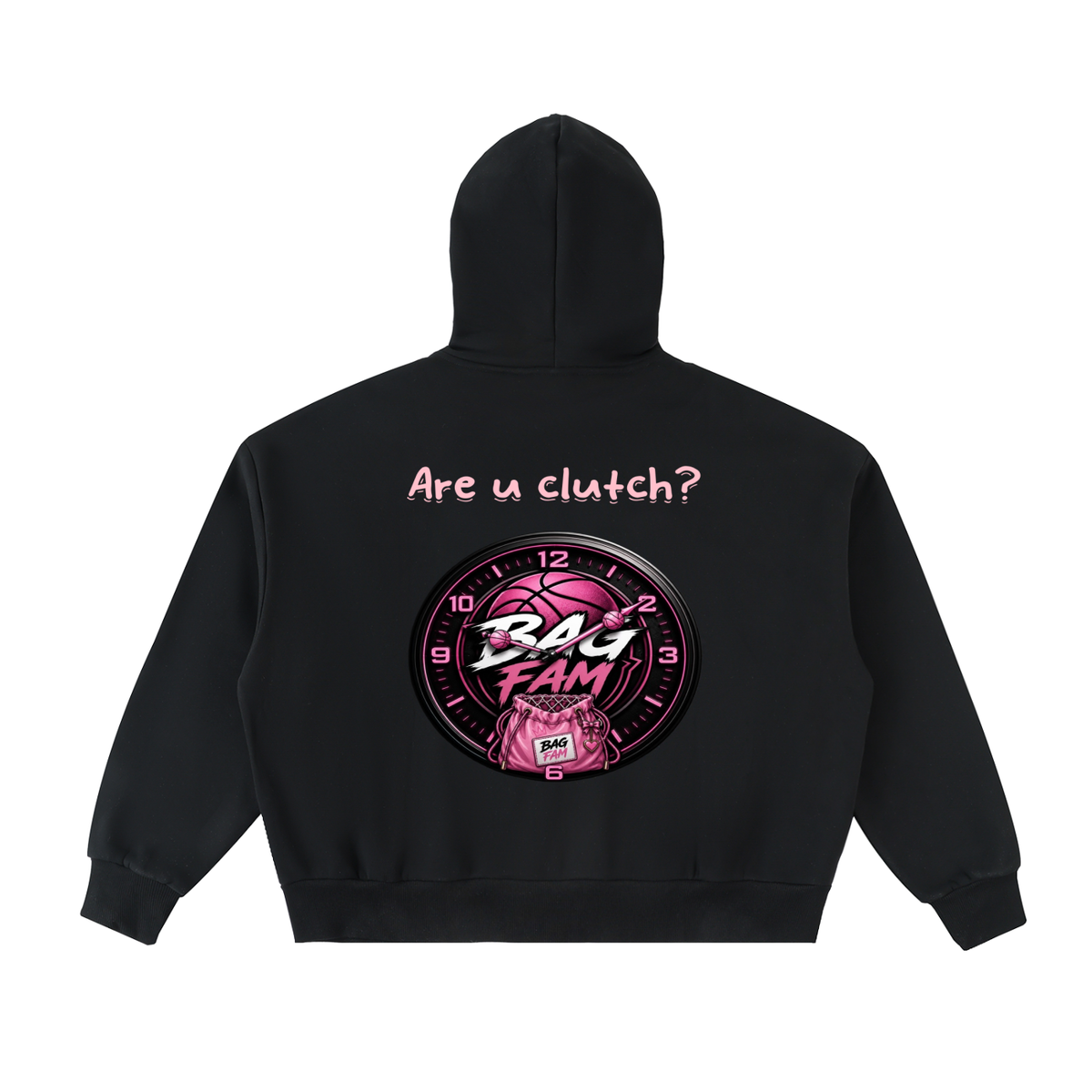 BAG FAM (SHOTCLOCK COLLECTION women'sFull-Zip  Hoodie)