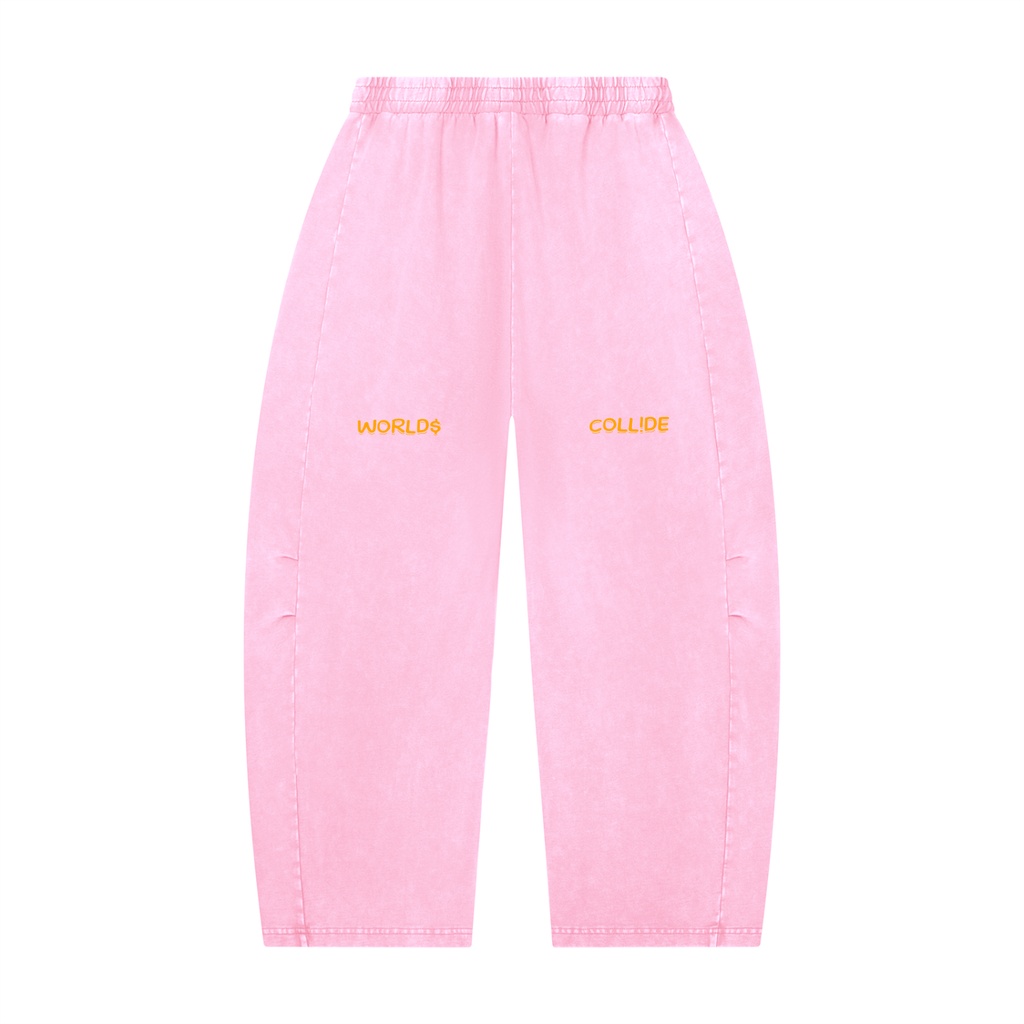 BAG FAM'S  (WORLDS/COLLIDE NYC Barrel Leg Pants) UNISEX