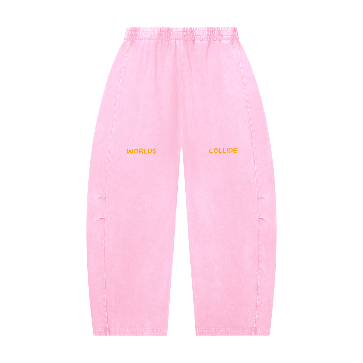 BAG FAM'S  (WORLDS/COLLIDE NYC Barrel Leg Pants) UNISEX