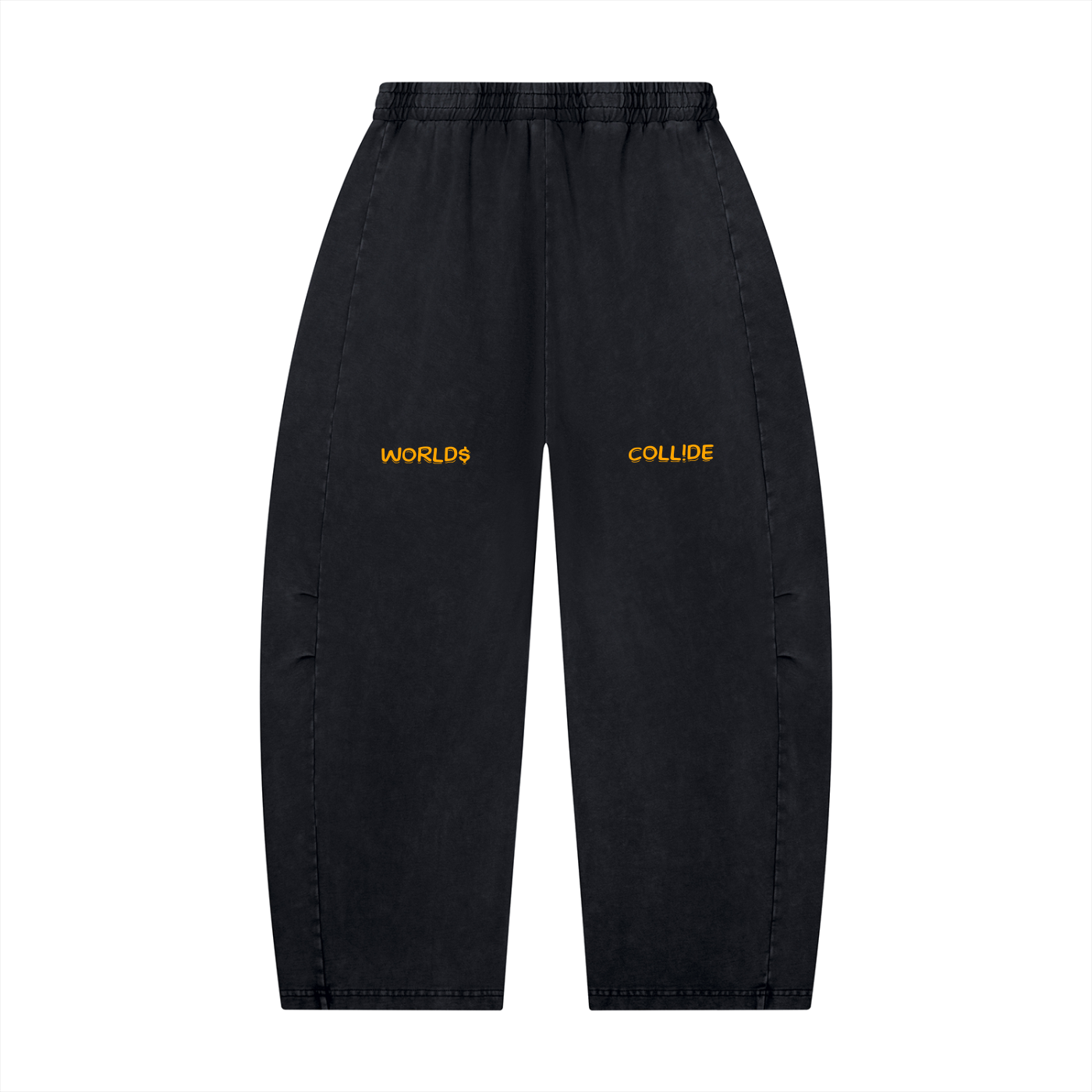 BAG FAM'S  (WORLDS/COLLIDE NYC Barrel Leg Pants) UNISEX
