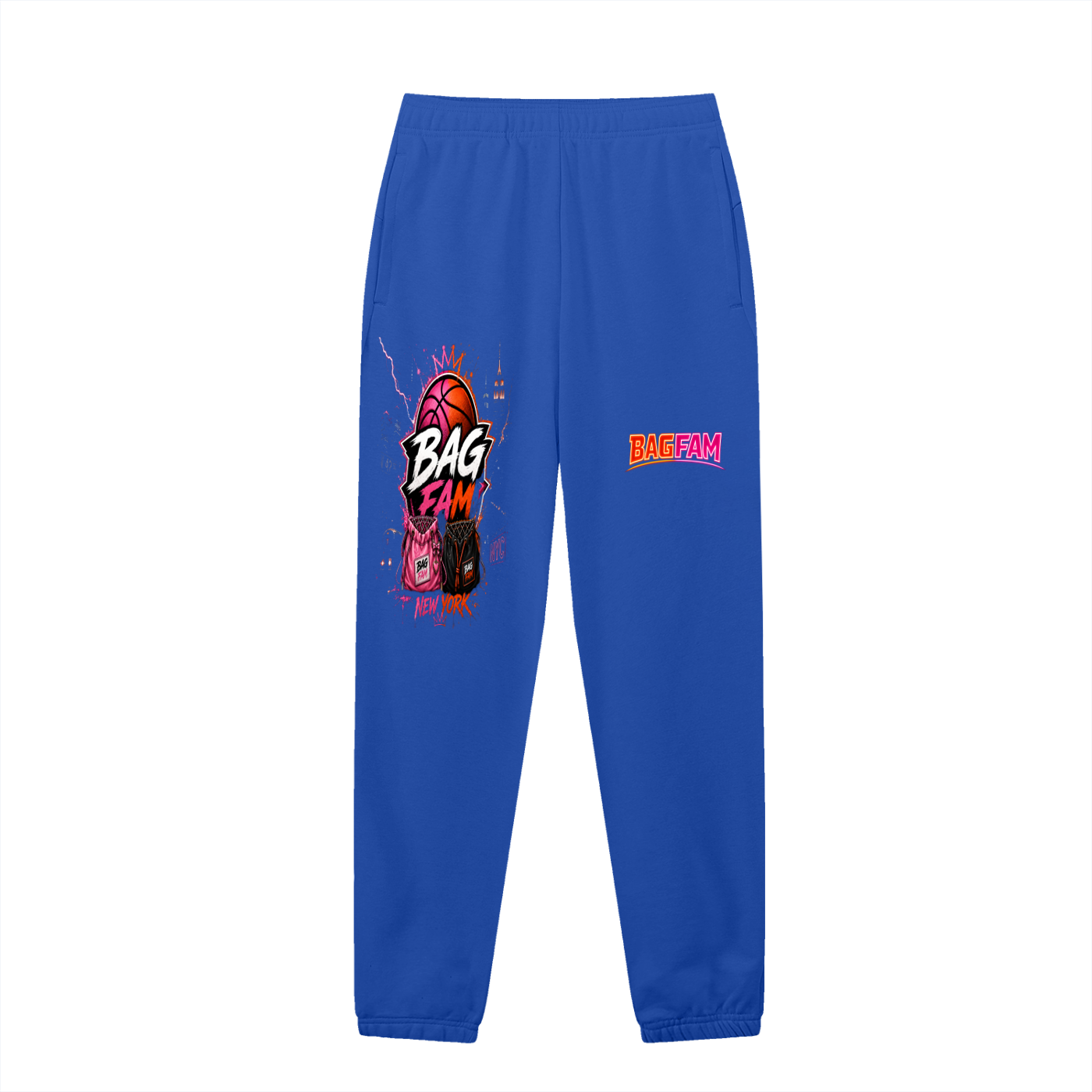 BAG FAM'S  (WORLDS/COLLIDE NYC Jogged Sweatpants) unisex