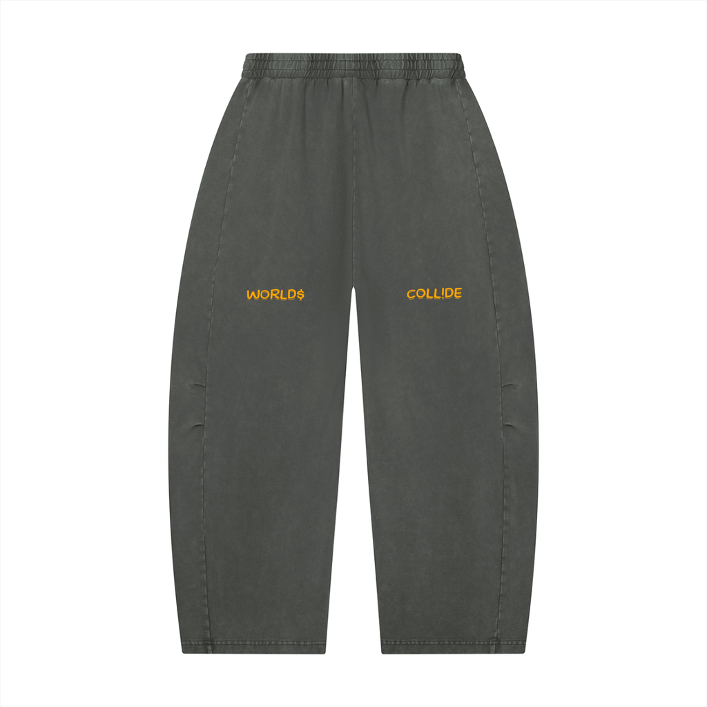 BAG FAM'S  (WORLDS/COLLIDE NYC Barrel Leg Pants) UNISEX