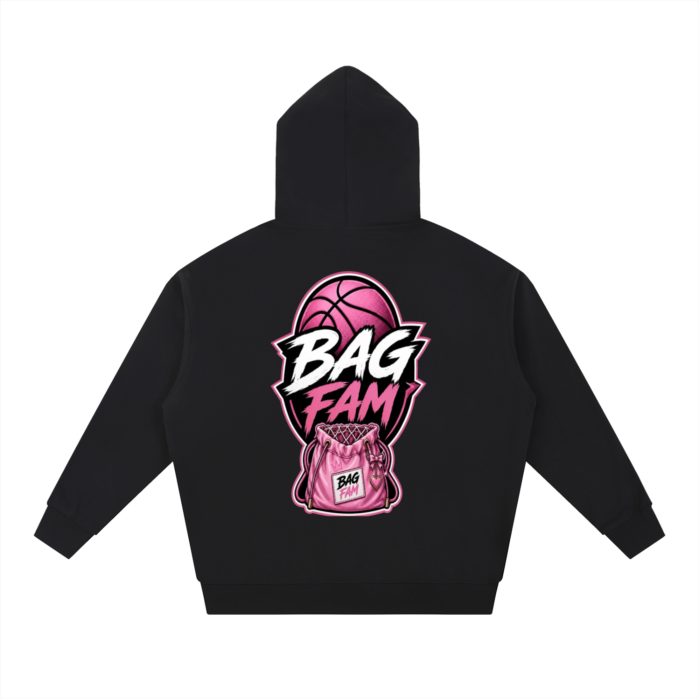 BAG FAM Women's (Heavyweight Hoodie)