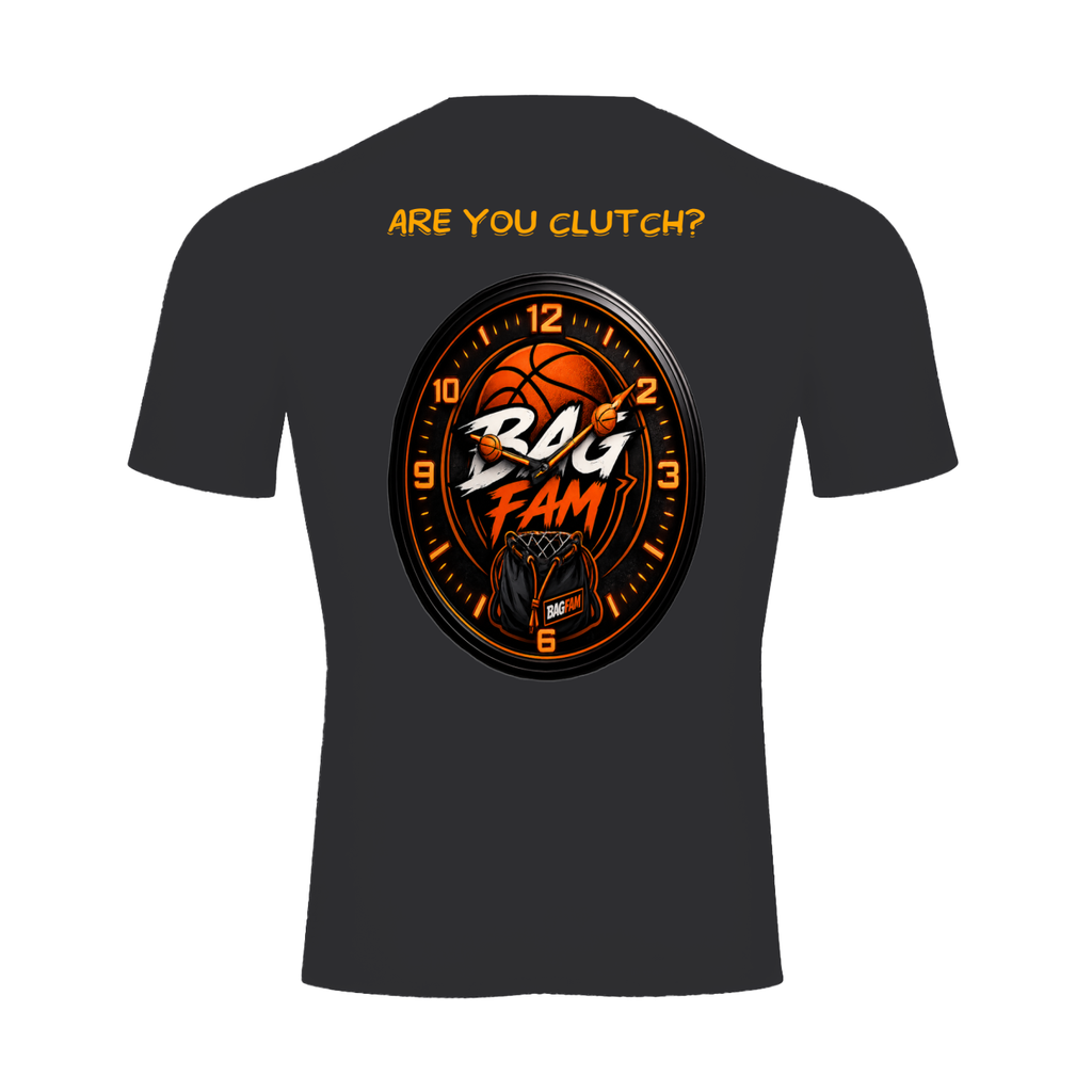 BAG FAM (SHOTCLOCK COLLECTION  Short Sleeve Compression shirt) men's