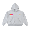BAG FAM'S (WORLD$/COLL!IDE NYC Full-Zip Boxy Hoodie) UNiSEx