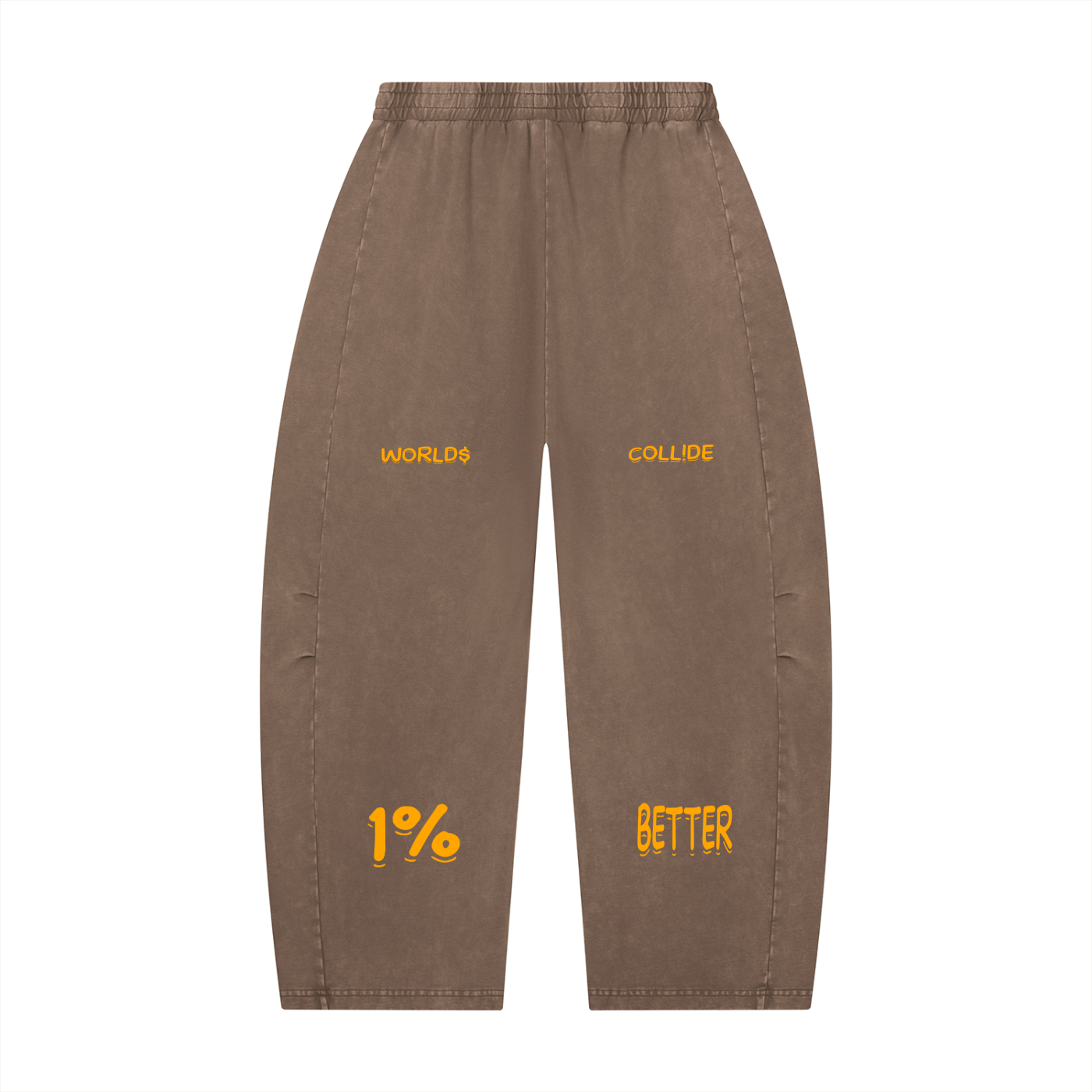 BAG FAM'S  (WORLDS/COLLIDE NYC Barrel Leg Pants) UNISEX