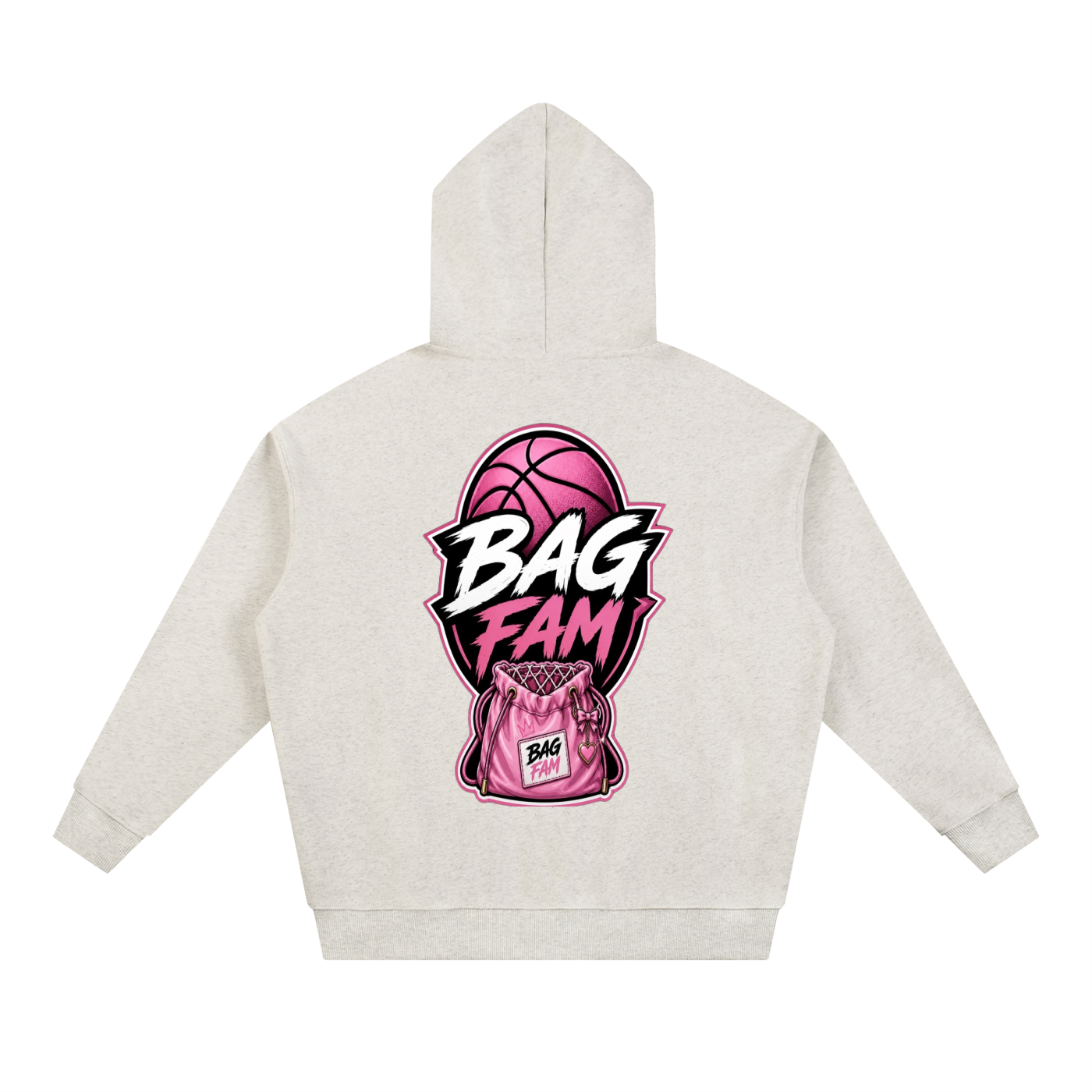 BAG FAM Women's (Heavyweight Hoodie)
