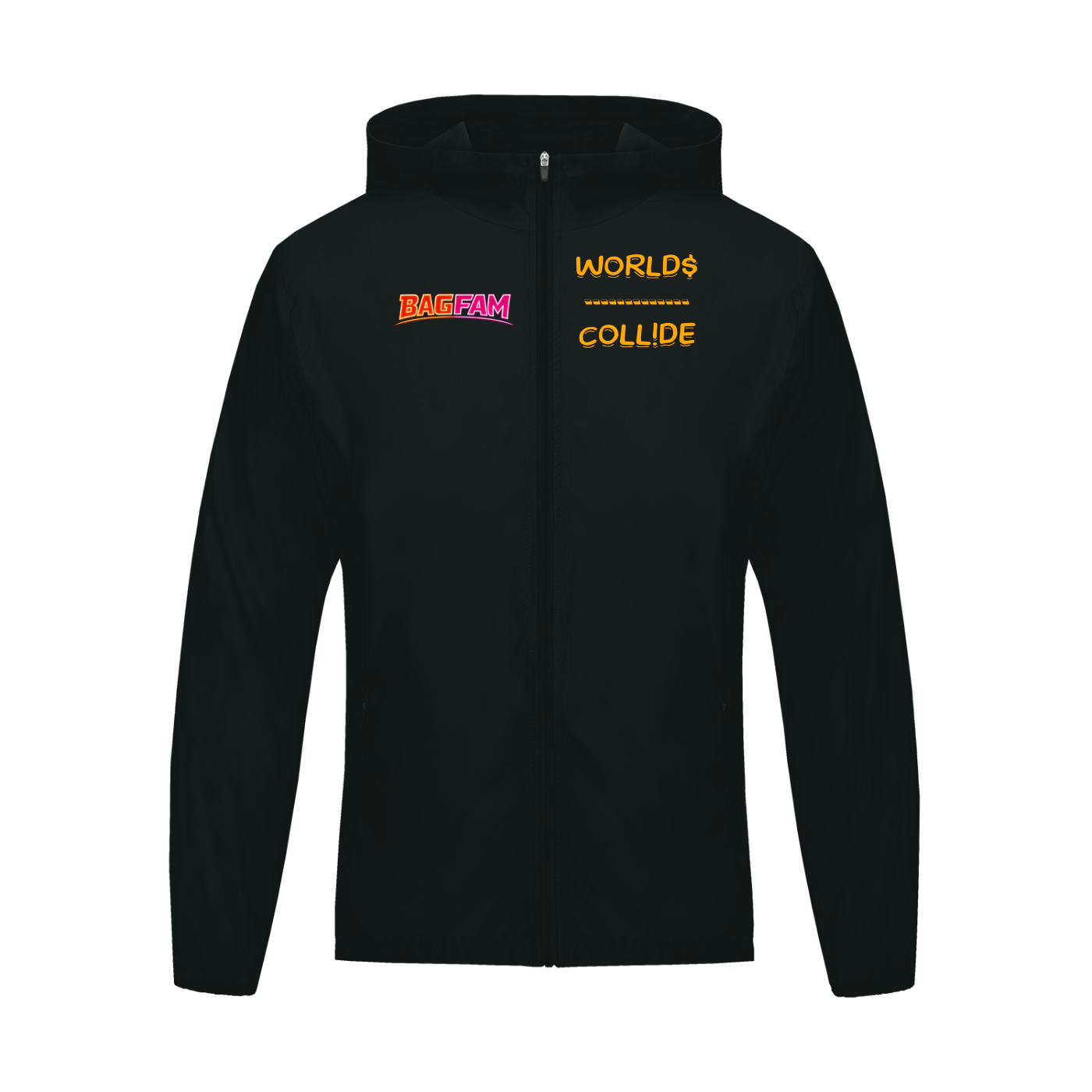 BAG FAM'S (WORLDS/COLLIDE NYC Sports Jacket) unisex