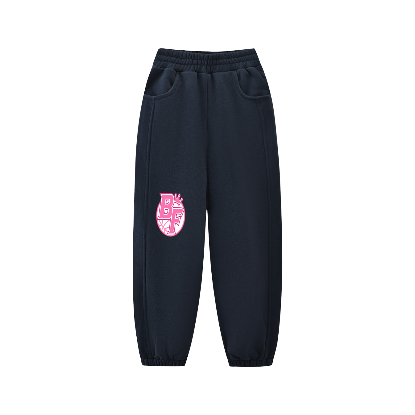 BAG FAM (GIRL's' Fleece Jogged Sweatpants)kids