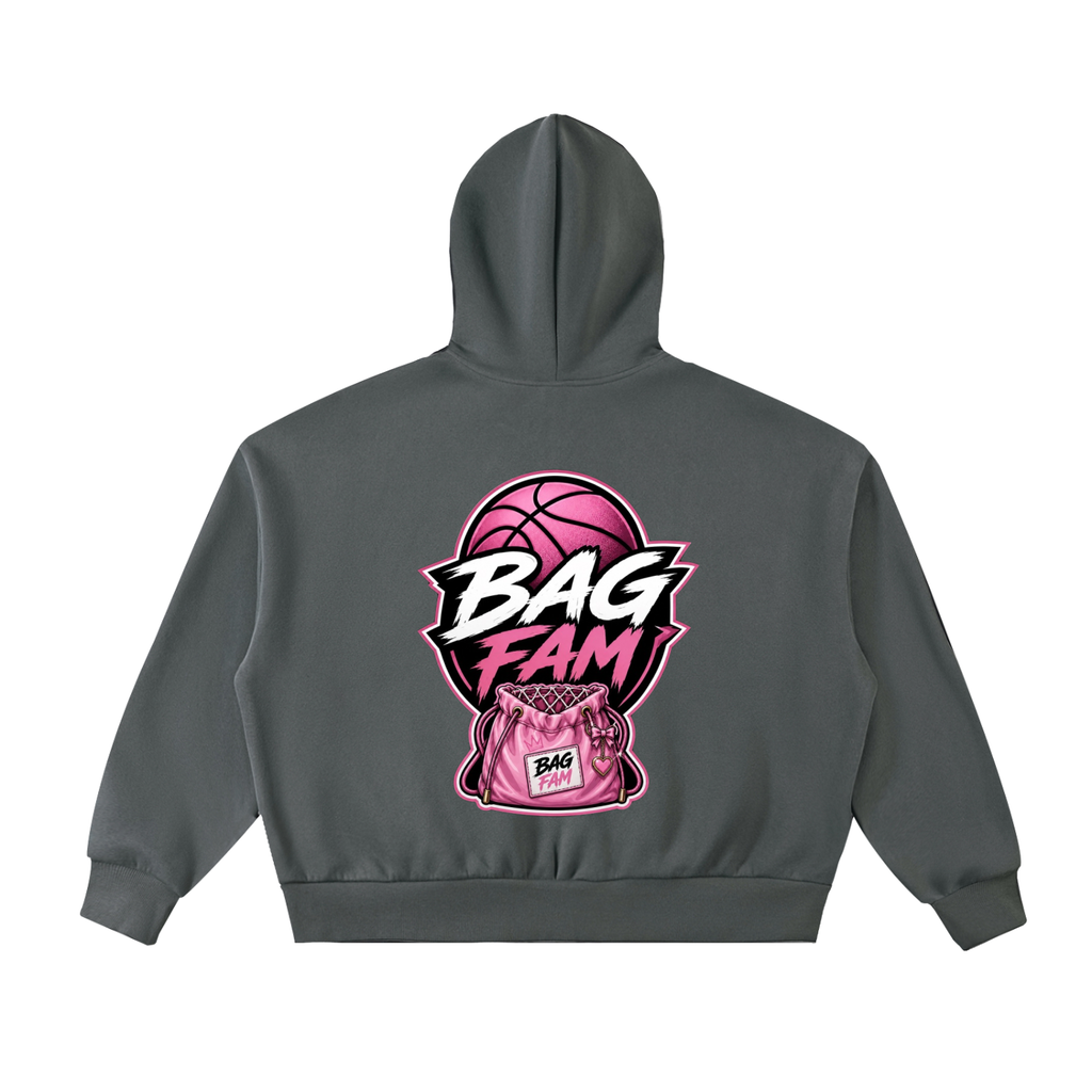 WOMEN'S BAG FAM (Full Zip Up Hoodie)