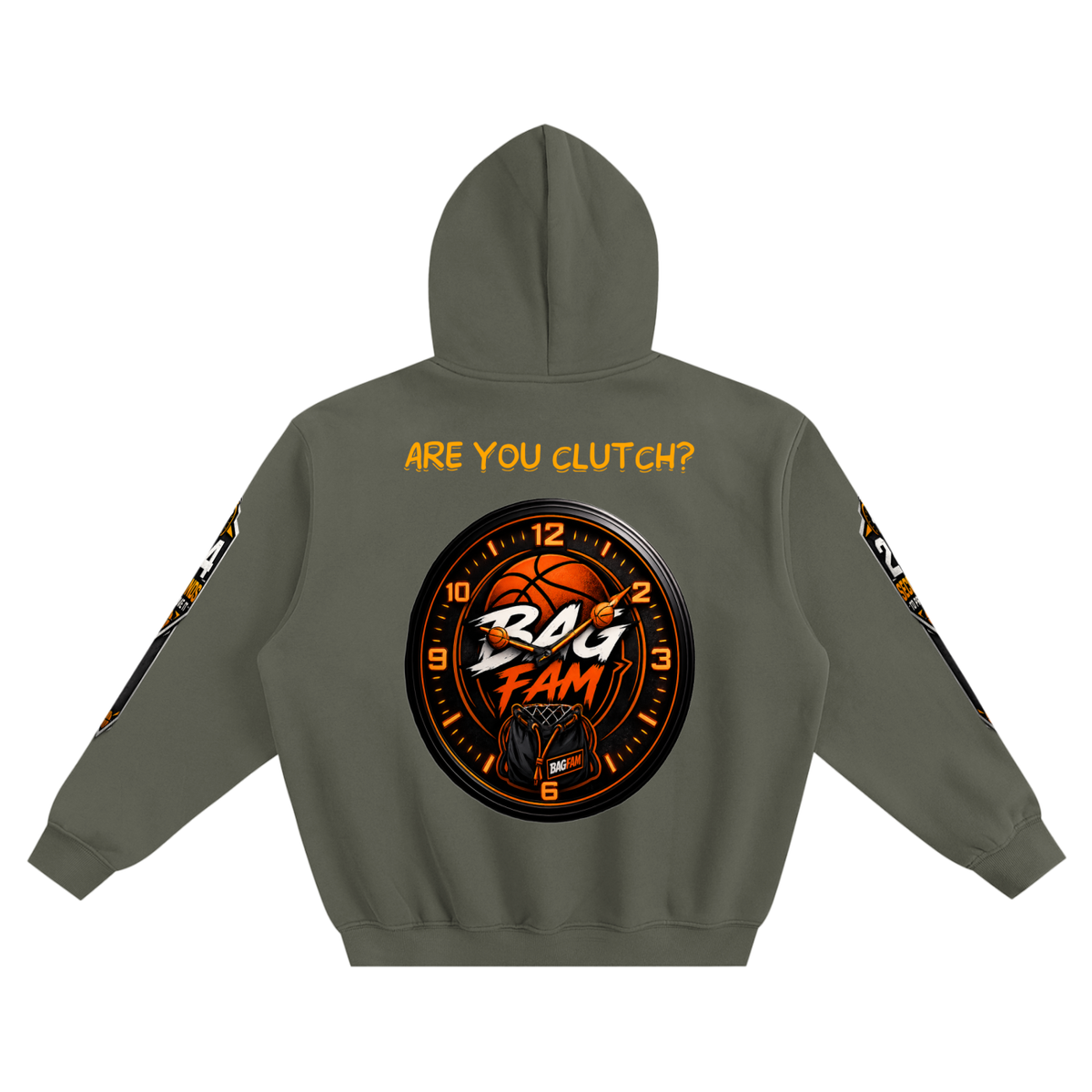 BAG FAM (SHOTCLOCK COLLECTION Fleeced  Hoodie) men's
