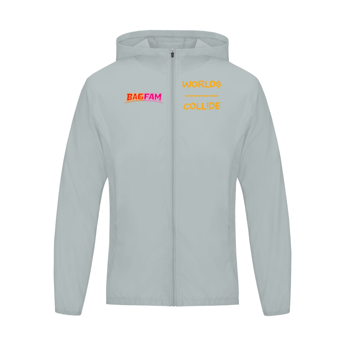 BAG FAM'S (WORLDS/COLLIDE NYC Sports Jacket) unisex