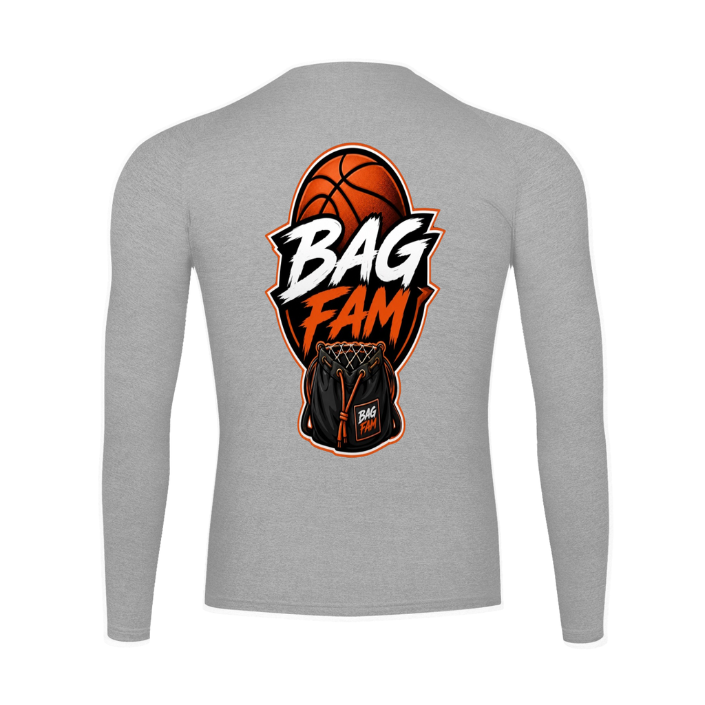 BAG FAM Men's (compression Long Sleeve T-Shirt)