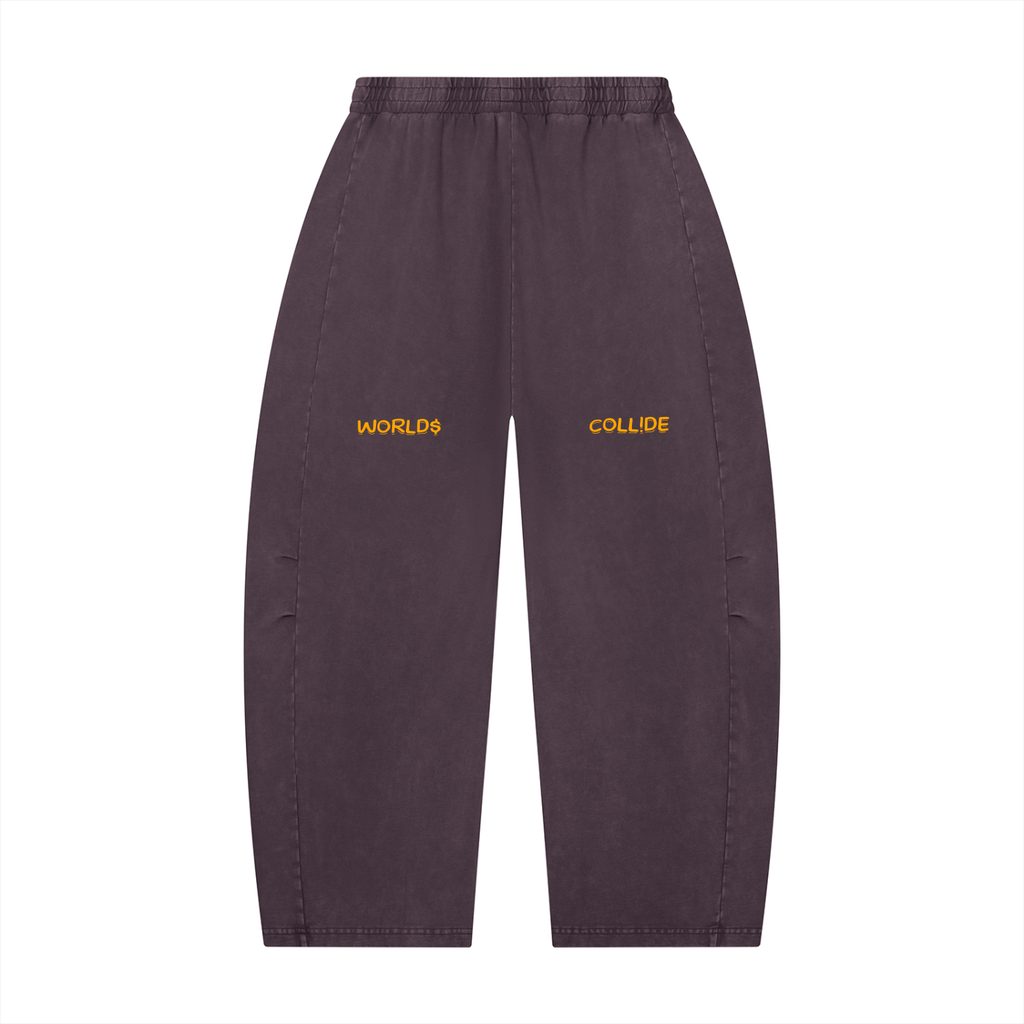 BAG FAM'S  (WORLDS/COLLIDE NYC Barrel Leg Pants) UNISEX
