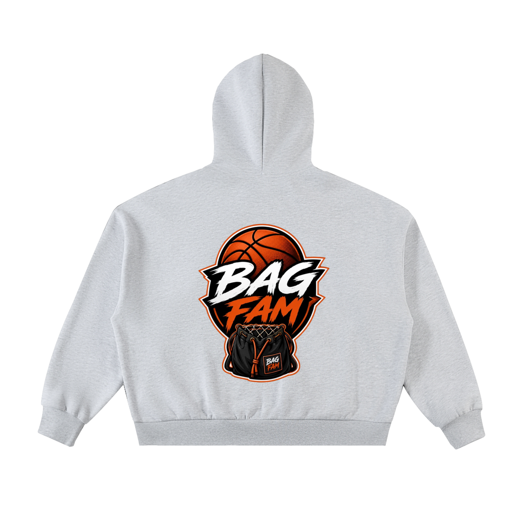 MEN'S BAG FAM (Full Zip Up Hoodie)