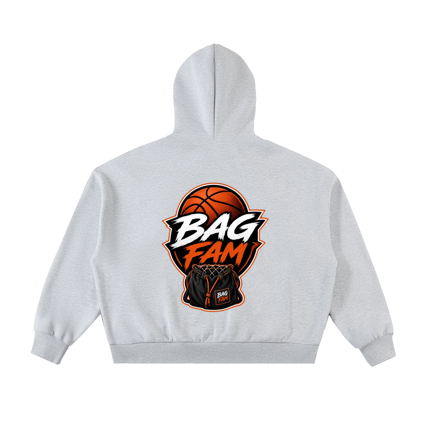 MEN'S BAG FAM (Full Zip Up Hoodie)
