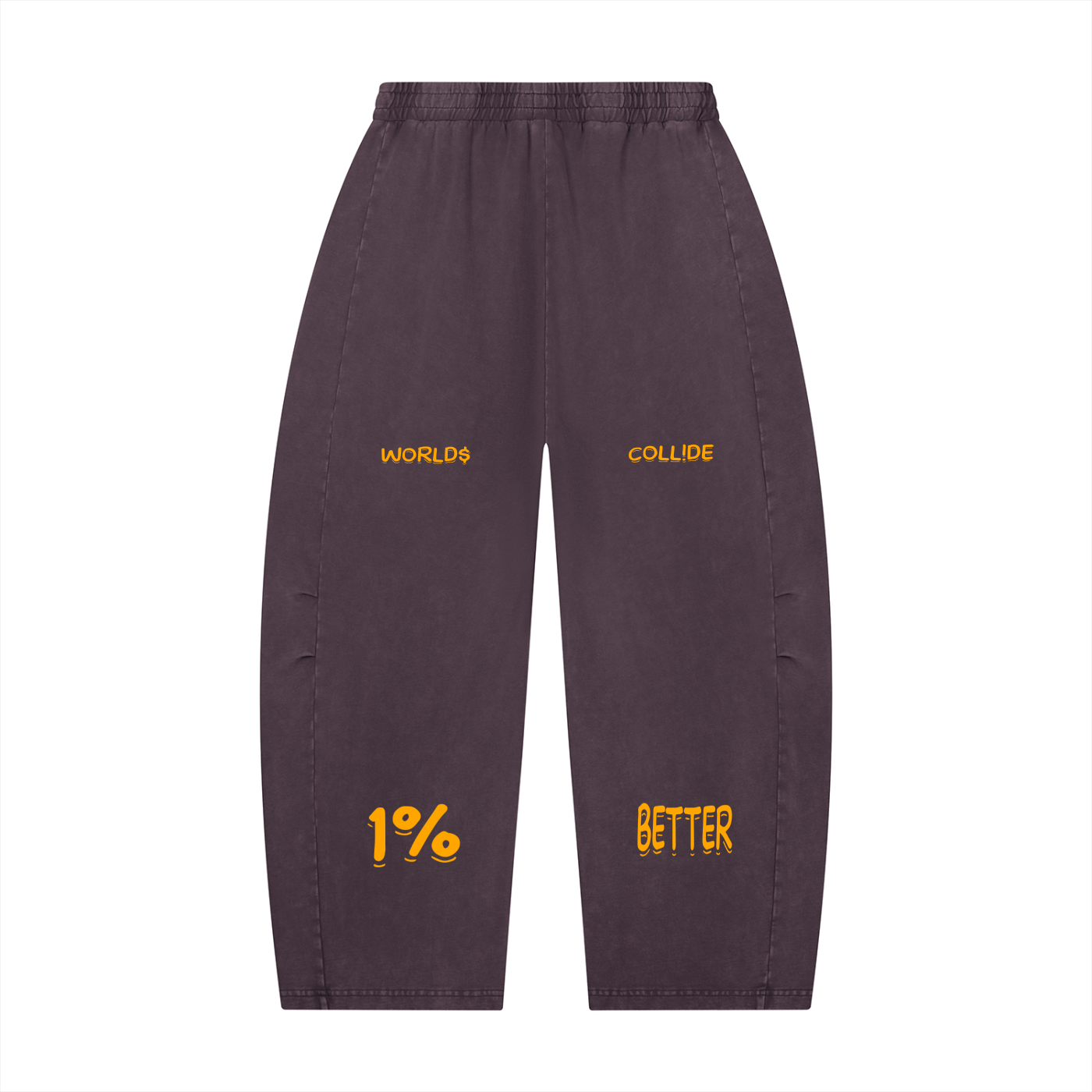 BAG FAM'S  (WORLDS/COLLIDE NYC Barrel Leg Pants) UNISEX