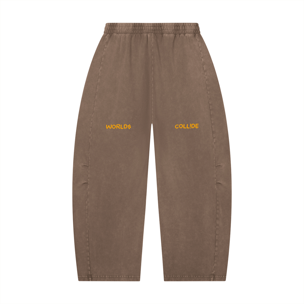 BAG FAM'S  (WORLDS/COLLIDE NYC Barrel Leg Pants) UNISEX