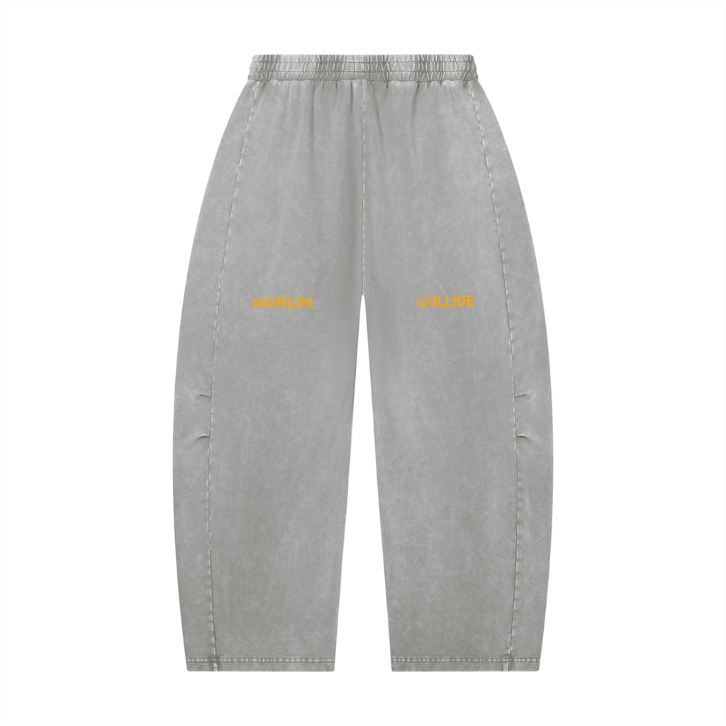BAG FAM'S  (WORLDS/COLLIDE NYC Barrel Leg Pants) UNISEX