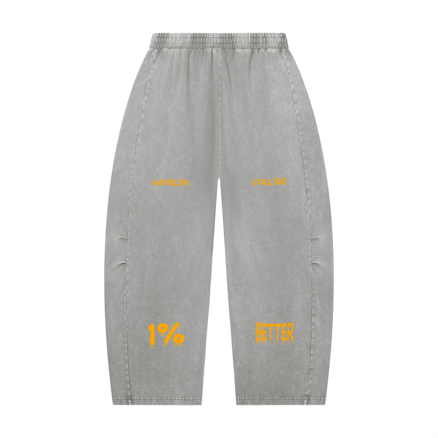 BAG FAM'S  (WORLDS/COLLIDE NYC Barrel Leg Pants) UNISEX