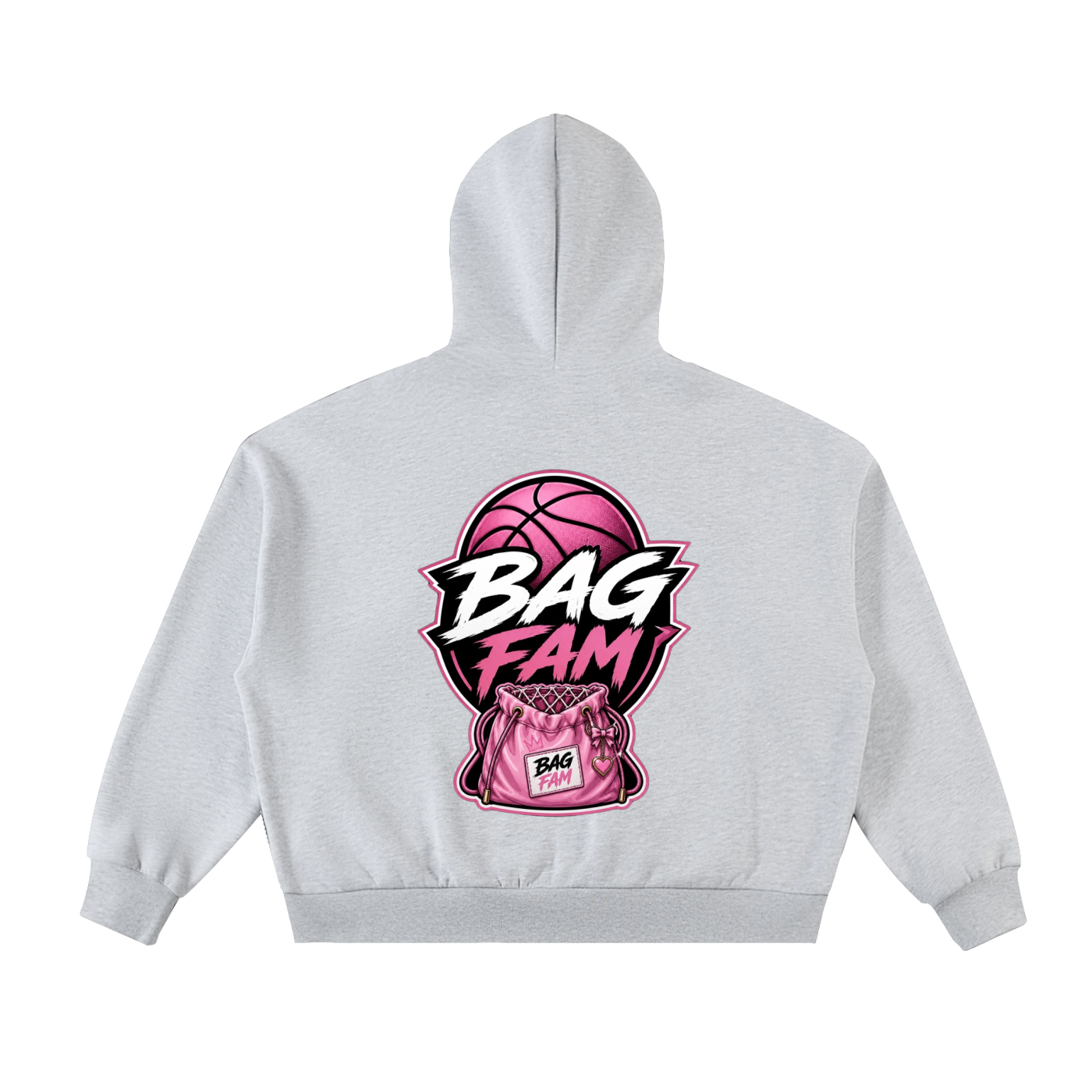 WOMEN'S BAG FAM (Full Zip Up Hoodie)